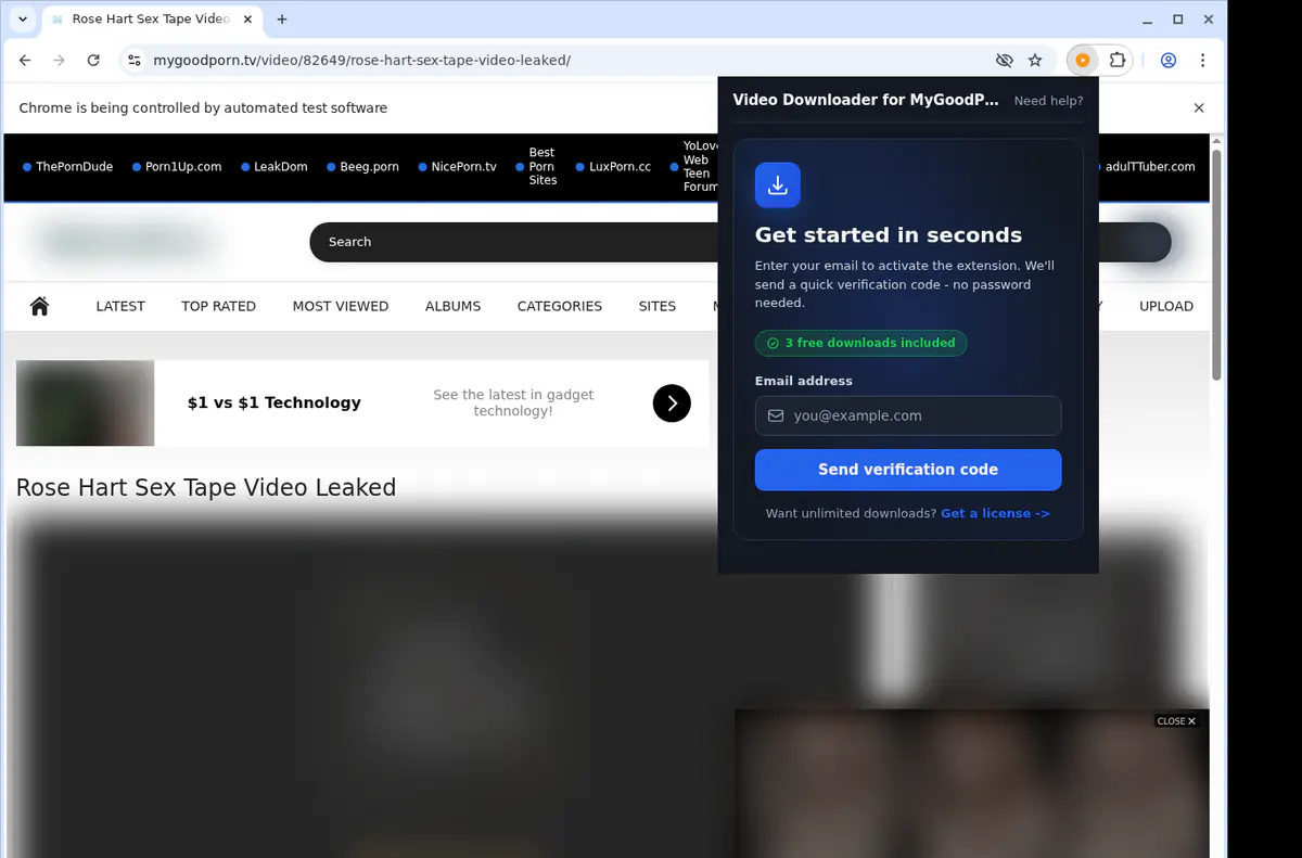 Mygoodporn Video Downloader screenshot 5